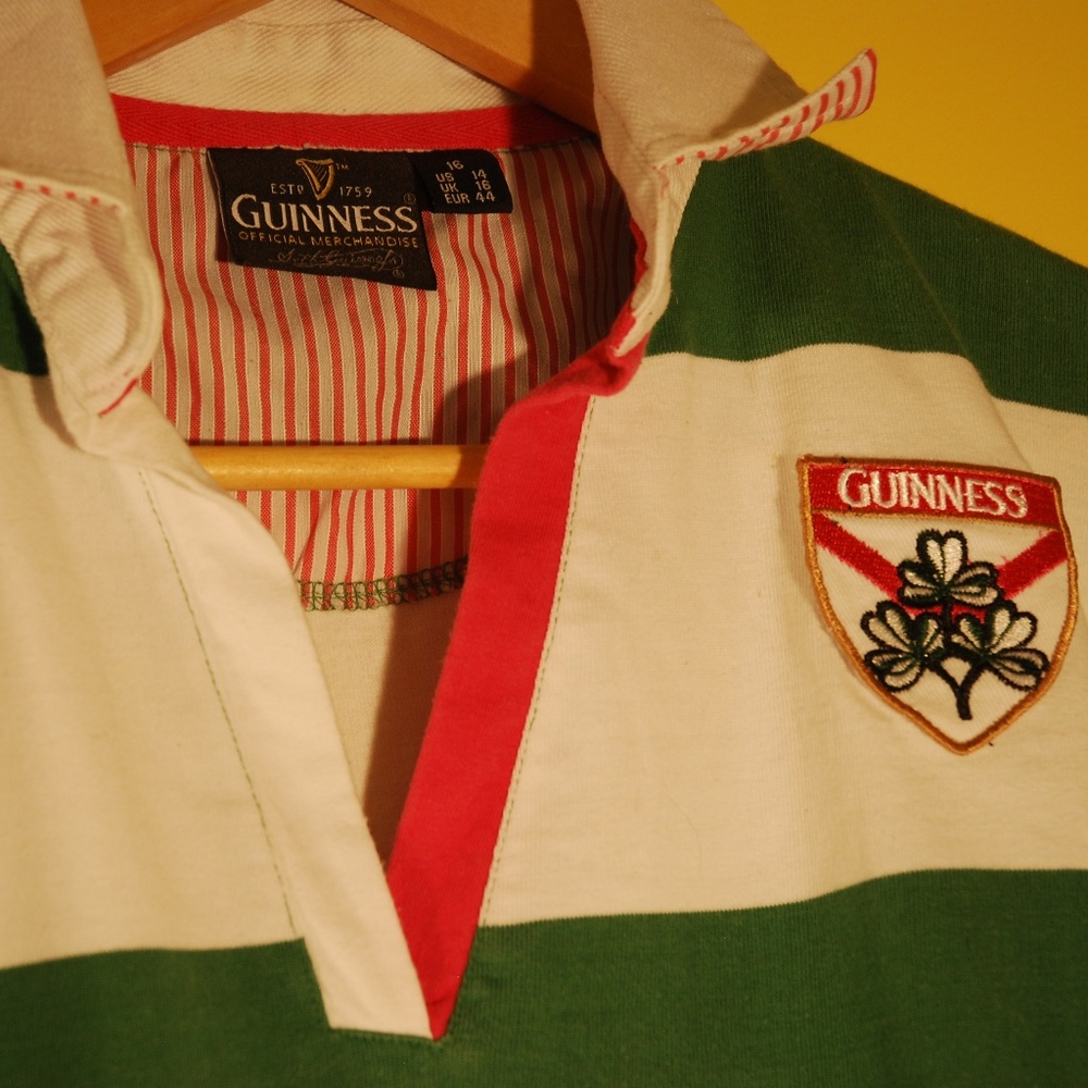 Guinness Ladies Rugby Shirt Authentic - Picture 4 of 8